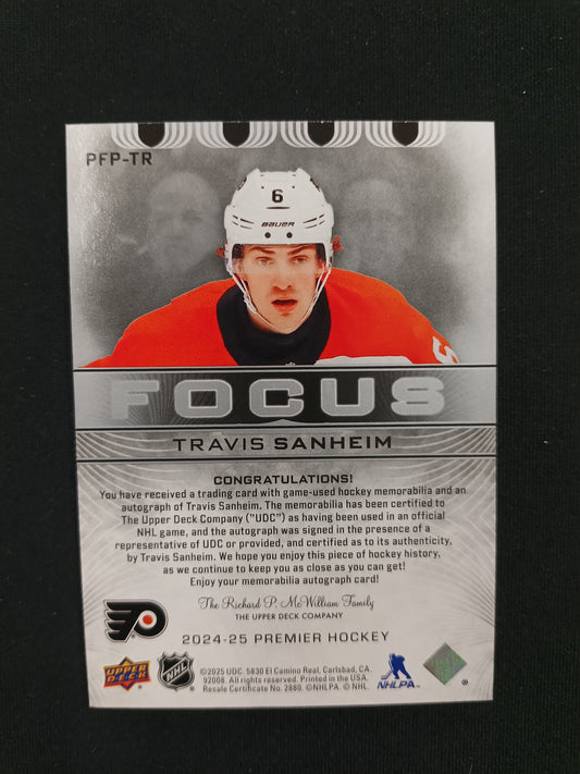 94/99 | Travis Sanheim #PFP-TR Premier Focus Auto Patch