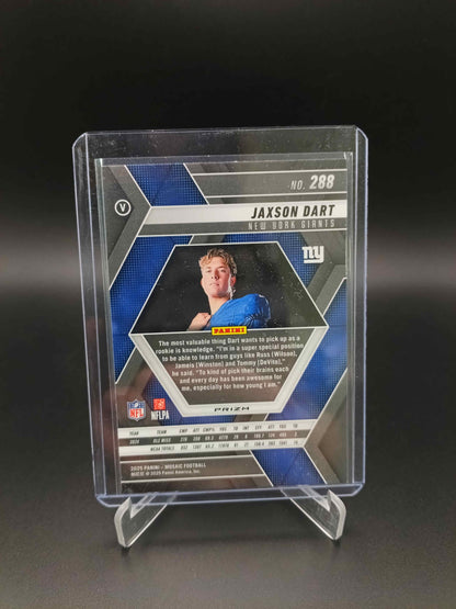 Jaxson Dart [RC] #288 Mosaic [Reactive Blue]