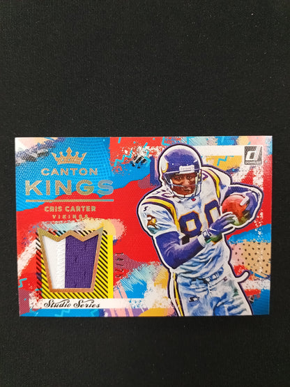 14/25 | Cris Carter #CK3 Canton Kings Patch
