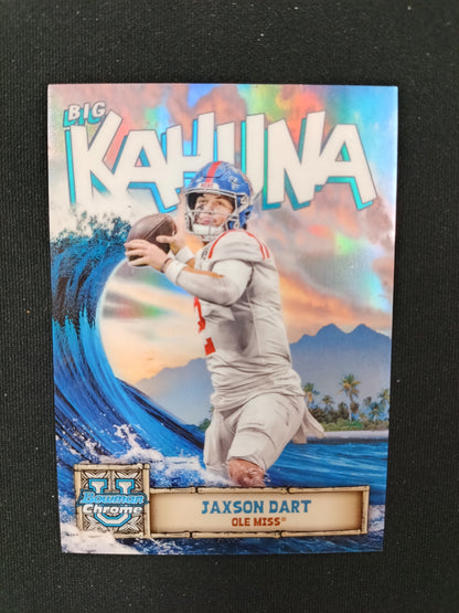 Jaxson Dart #BK-17 Big Kahuna Bowman Chrome U