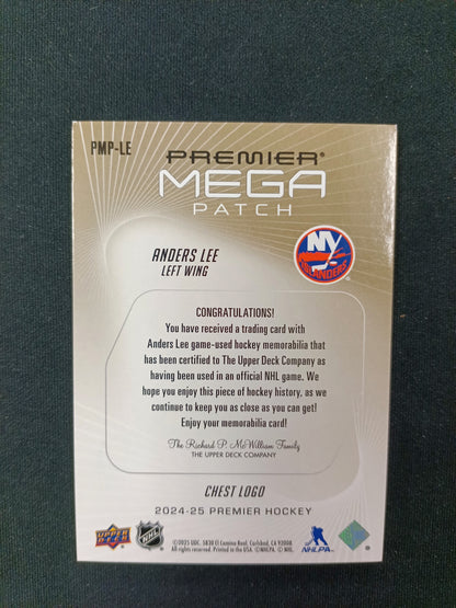 15/22 | Anders Lee #PMP-LE Premier MEGA Patch [Chest Logo]