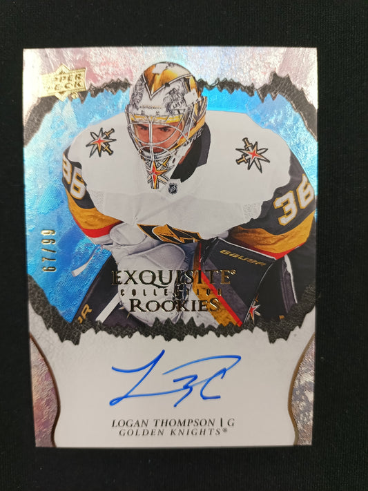 67/99 | Logan Thompson #R-LT Exquisite Rookies Auto