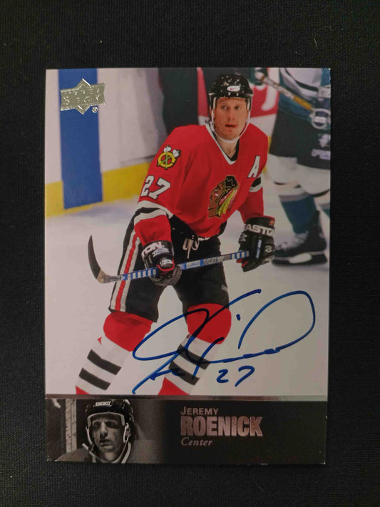 Jeremy Roenick #AL-84 Auto 2013-14 Ultimate Collection