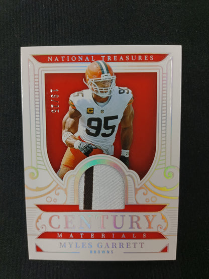 19/25 | Myles Garrett #CM-MGT Century Materials
