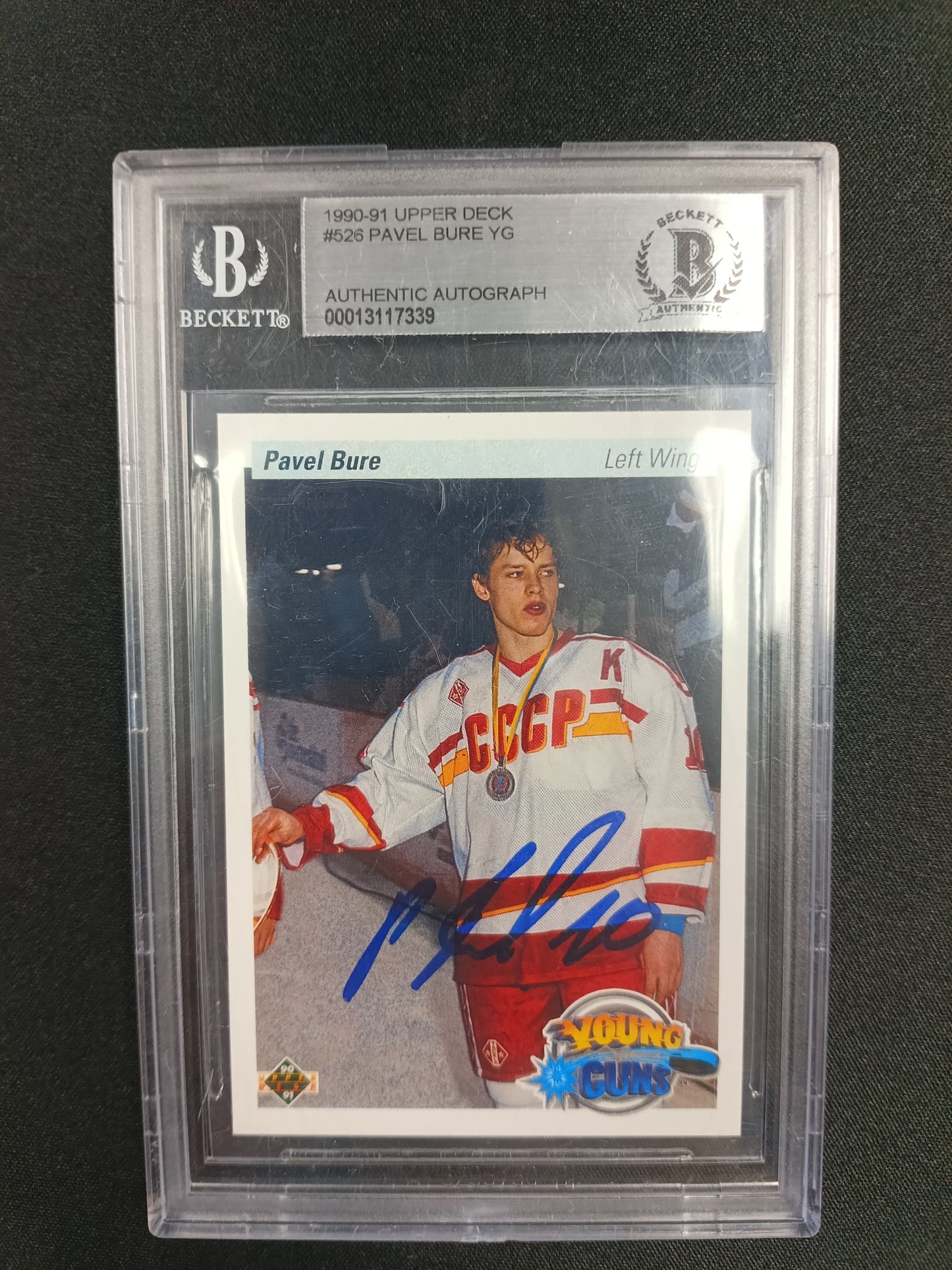 [BGS Authentic] 1990-91 Pavel Bure Young Guns