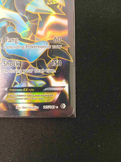 Black Kyurem EX #145 Pokemon Boundaries Crossed