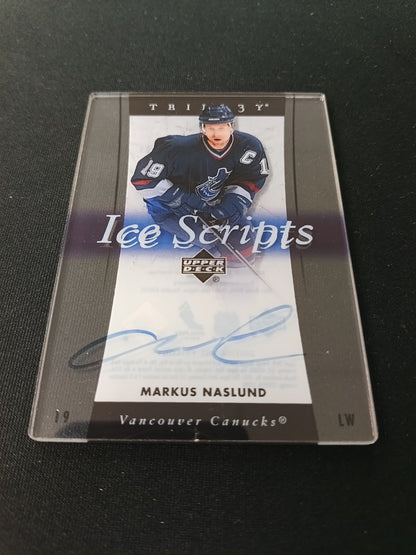 Markus Naslund 05-06 NHL Trilogy Ice Scripts