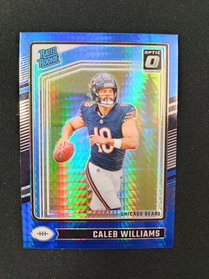 Caleb Williams #201 Rated Rookie [Blue Hyper]