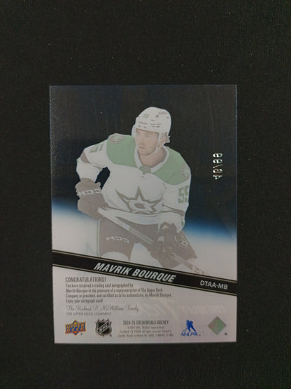 46/99 | Mavrik Bouque #DTAA-MB Debut Ticket Access Auto [Clear Cut]