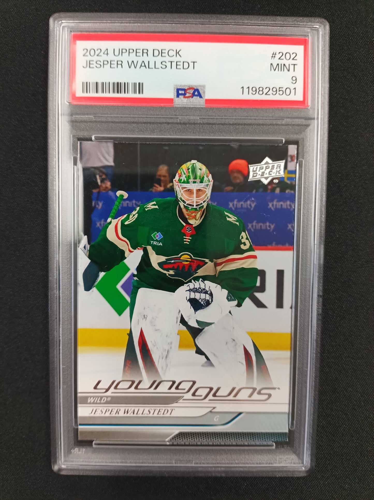 [PSA 9] Jesper Wallstedt Young Guns