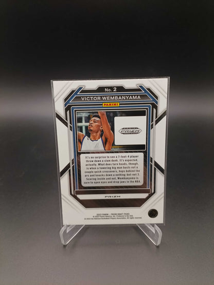 Victor Wembanyama #2 Prizm Draft Picks [Green]