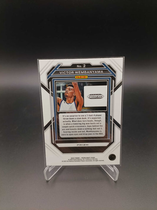 Victor Wembanyama #2 Prizm Draft Picks [Green]