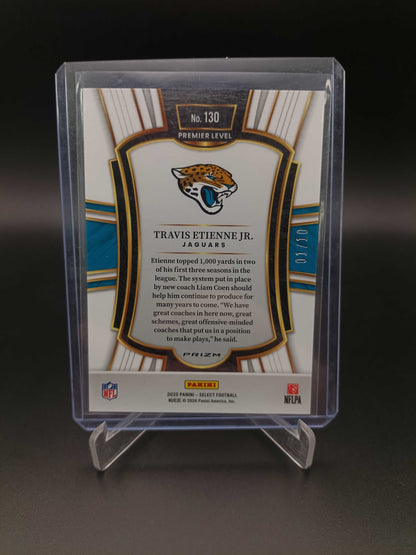 Travis Etienne Jr. #130 Select [Gold Disco Prizm] /10
