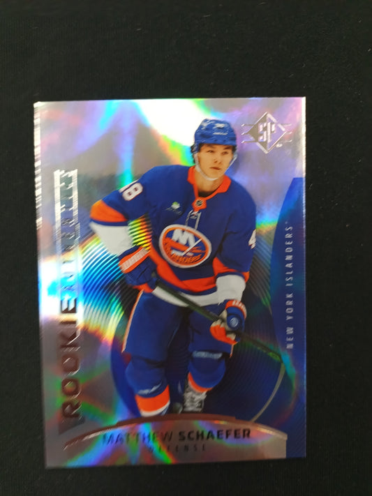 Matthew Schaefer #111 Rookie Authentics [Patterned Foilboard]