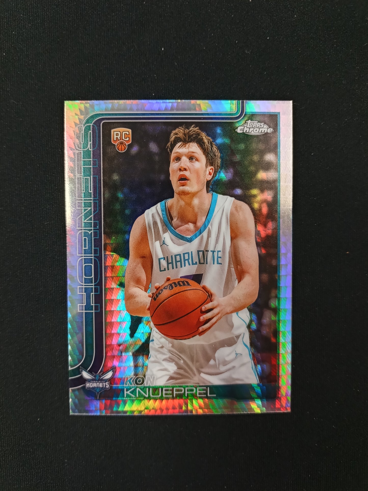 Kon Knuppel [RC] #254 Topps Chrome 2025 [Prism Refractor]