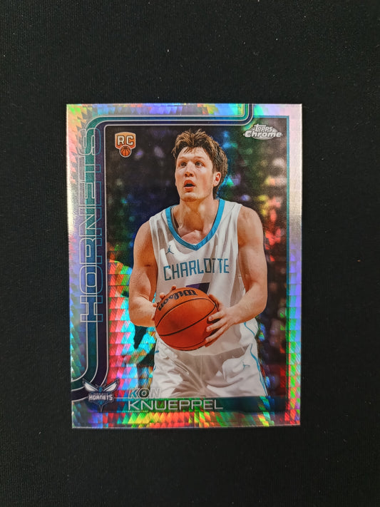 Kon Knuppel [RC] #254 Topps Chrome 2025 [Prism Refractor]
