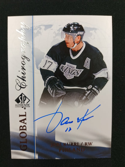 Jari Kurri 15-16 SP Authentic Hockey Global Chirography