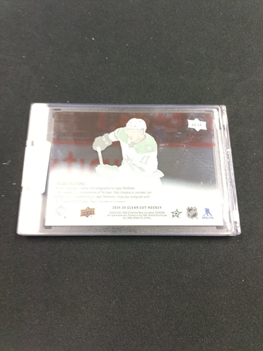 Logan Stankoven [RC] #CC-LS Clear Cut Auto