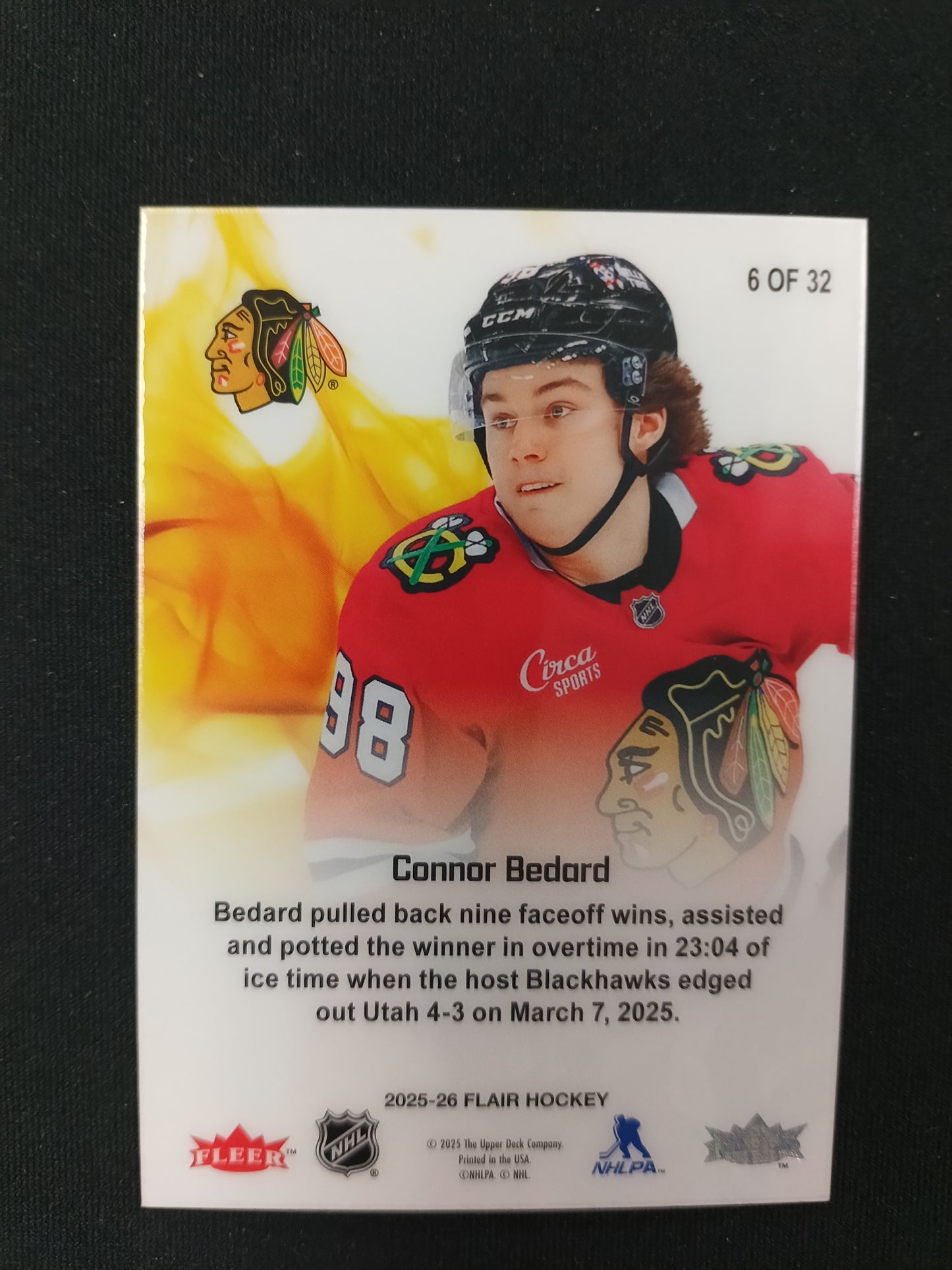 Connor Bedard #6 (6 of 32) Hot Hues
