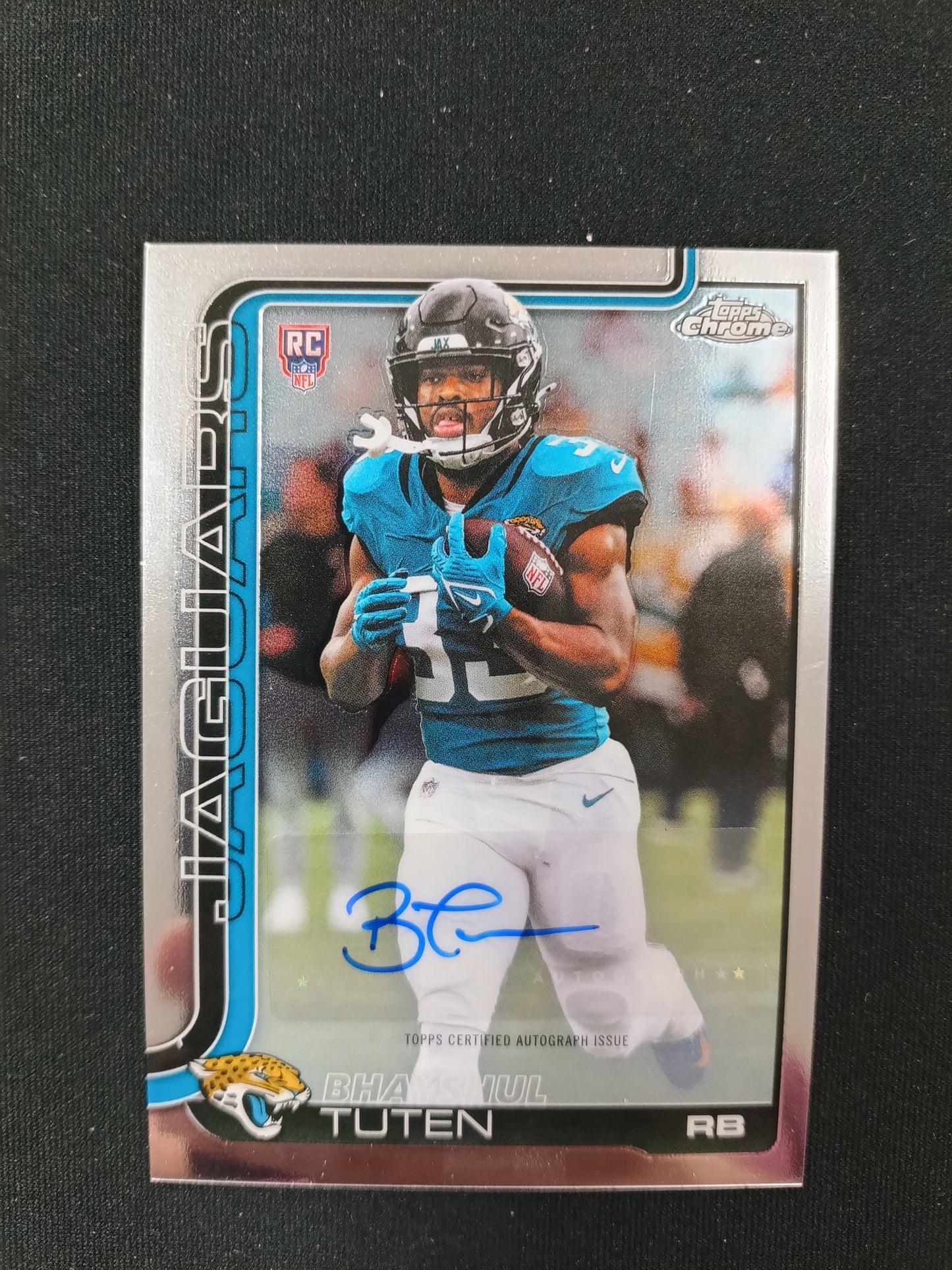 Bhayshul Tuten [RC] #RA-BT Topps Chrome 2025 Auto