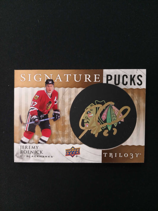 Jeremy Roenick #SP-JR Signature Pucks Auto