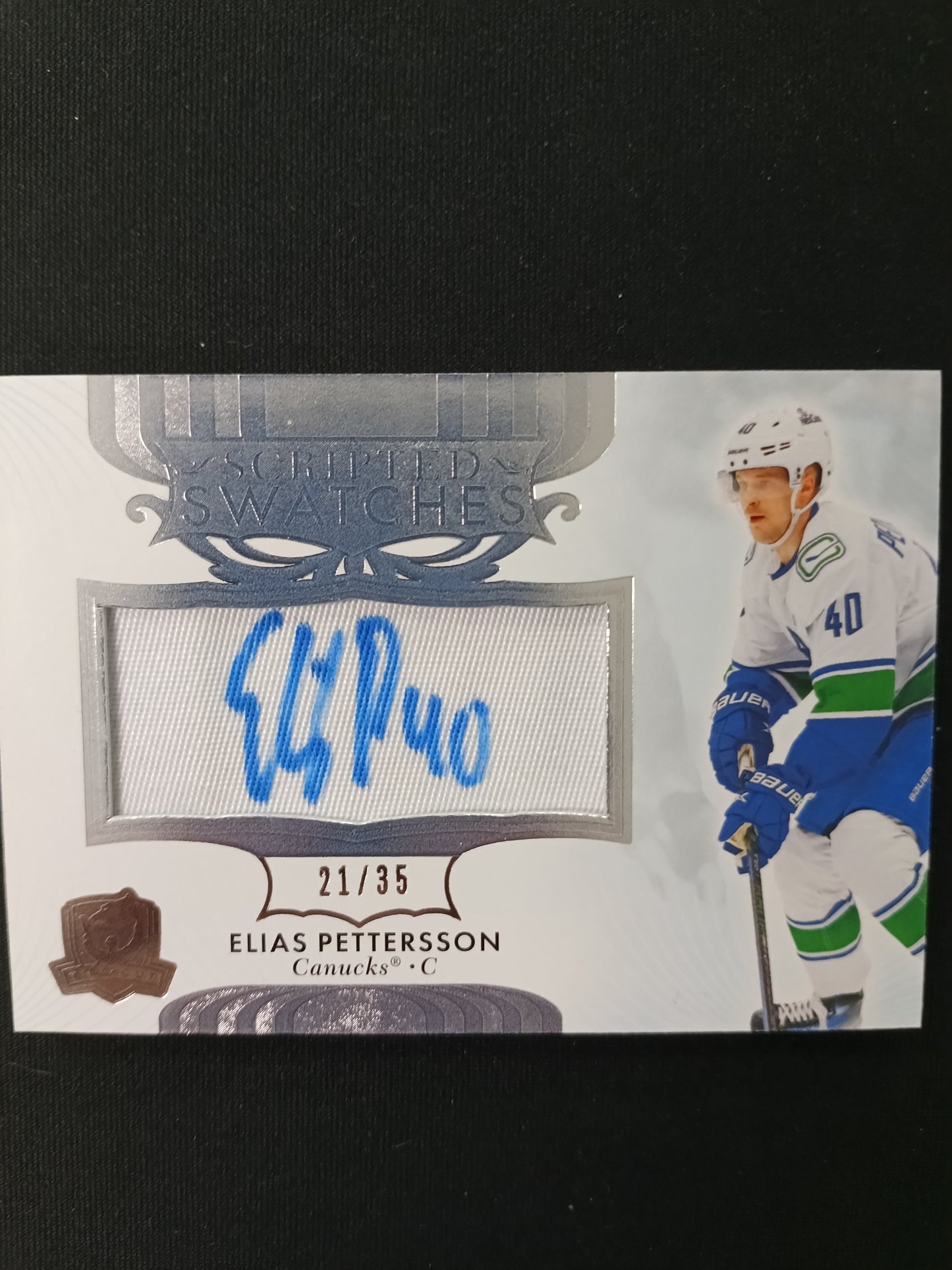 Elias Petterson 23-24 The Cup Hockey Scripted Swatches 21/35