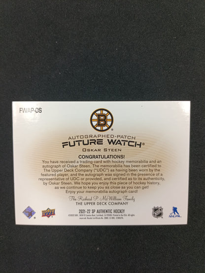 075/100 | Oskar Steen #FWAP-OS Future Watch Auto Patch