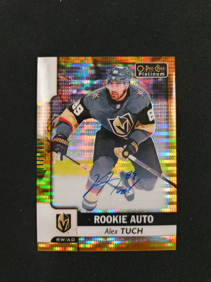 17/25 | Alex Tuch #R-AT Rookie Auto [Seismic Gold]