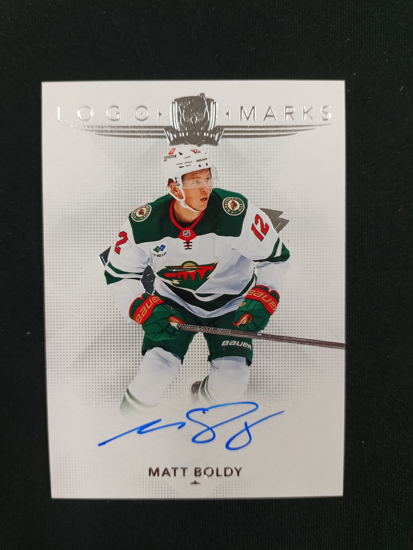 Matt Boldy 24-25 The Cup Hockey Logo Marks