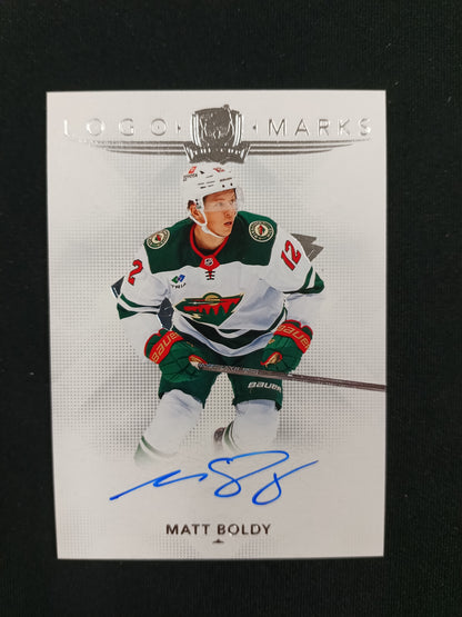Matt Boldy 24-25 The Cup Hockey Logo Marks