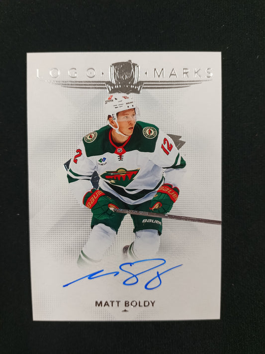 Matt Boldy 24-25 The Cup Hockey Logo Marks