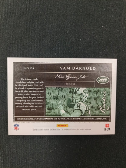 002/125 | Sam Darnold #67 Rookie Auto Patch