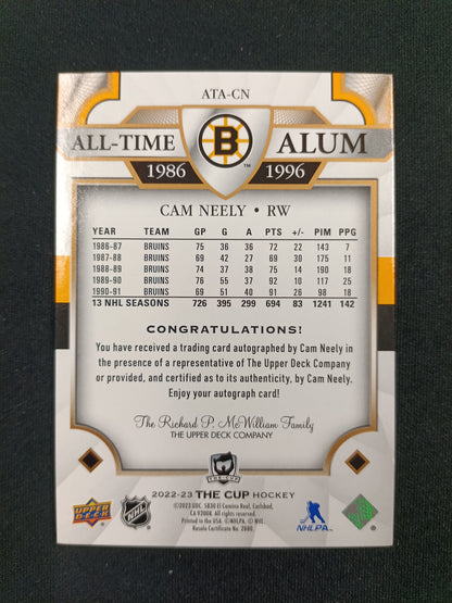 20/25 | Cam Neely #ATA-CN All-Time Alum Auto