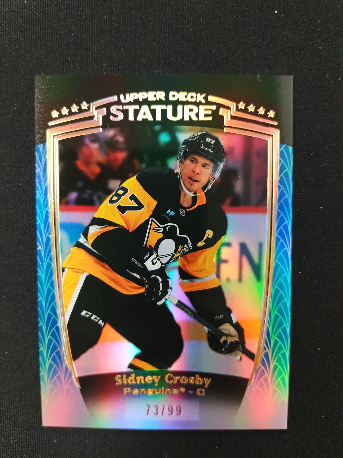 73/99 | Sidney Crosby #21 Stature 2024-25 [Blue]