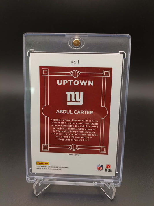 Abdul Carter [RC] #1 Uptown