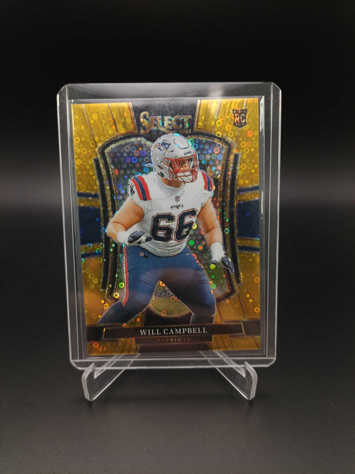 Will Campbell [RC] #179 Select [Gold Disco Prizm] /10