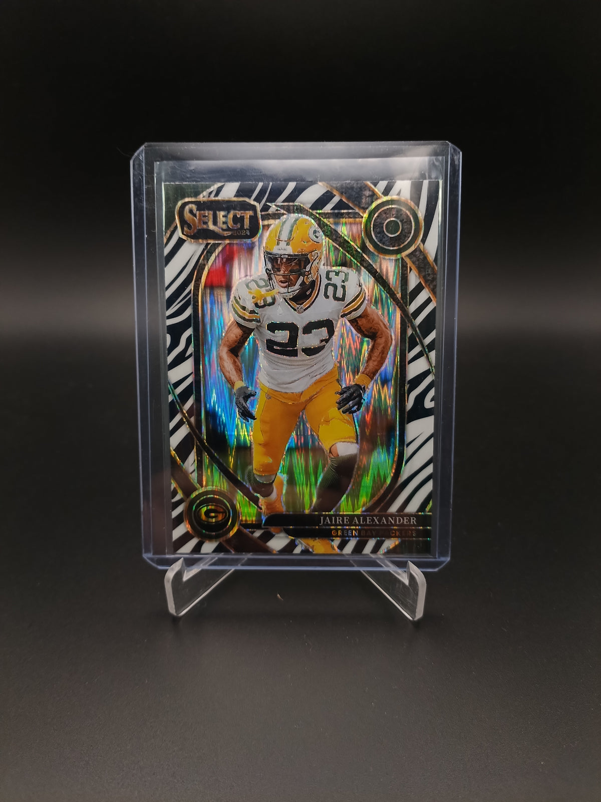 Jaire Alexander #263 Select 2024 [Zebra Prizm]