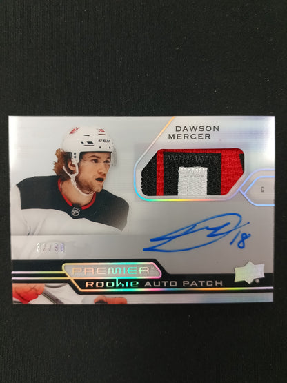 32/99 | Dawson Mercer #AHR-DM Rookie Auto Patch