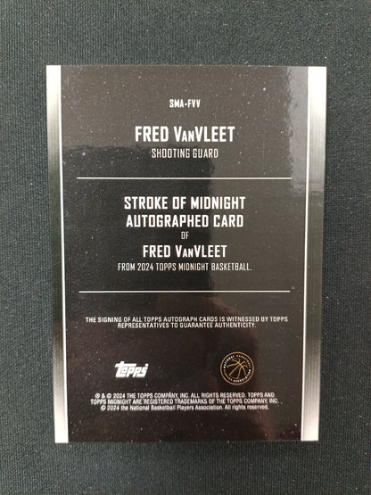 11/50 | Fred VanVleet #SMA-FVV Stroke of Midnight [Auto]