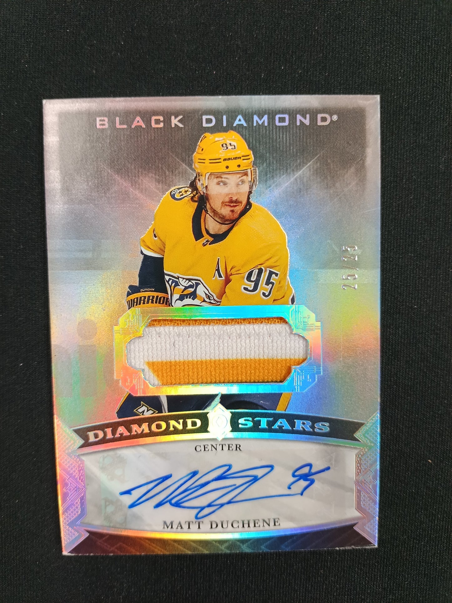 25/25 | Matt Duchene #BDS-MD Diamond Stars Auto Patch