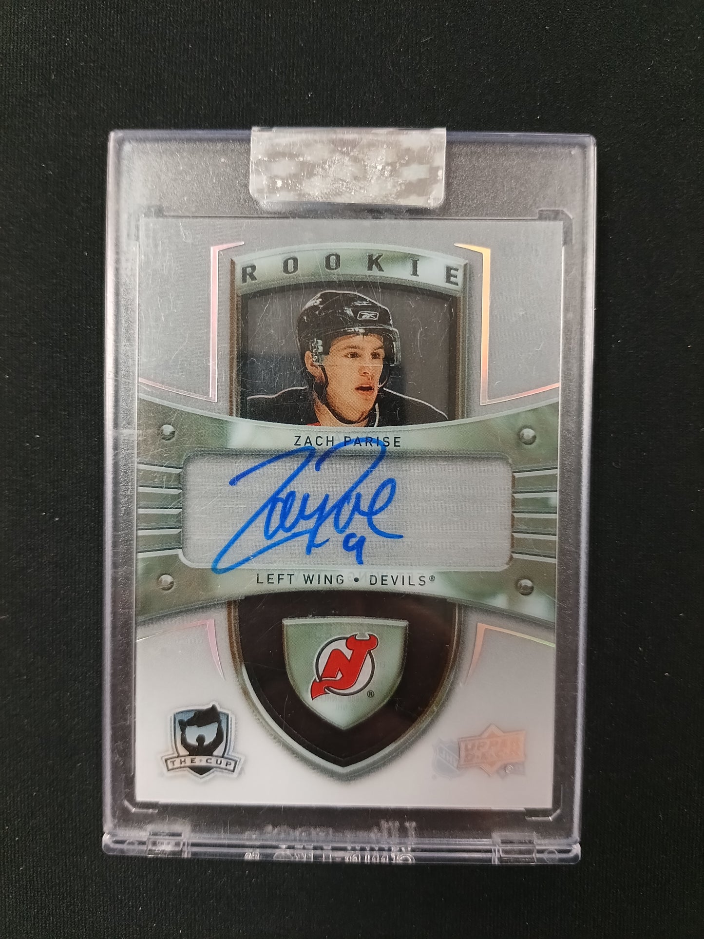 Zach Parise [RC] #RT-ZP The Cup Clear Cut Auto