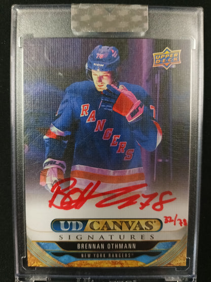 32/78 | Brennan Othmann #CS-BO UD Canvas Signatures