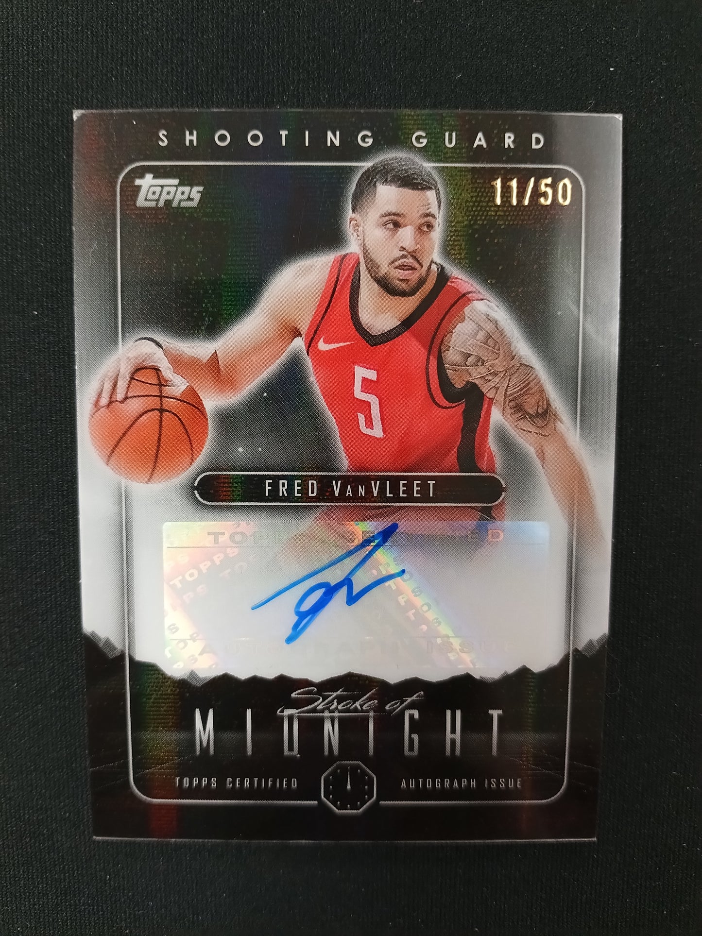 11/50 | Fred VanVleet #SMA-FVV Stroke of Midnight [Auto]