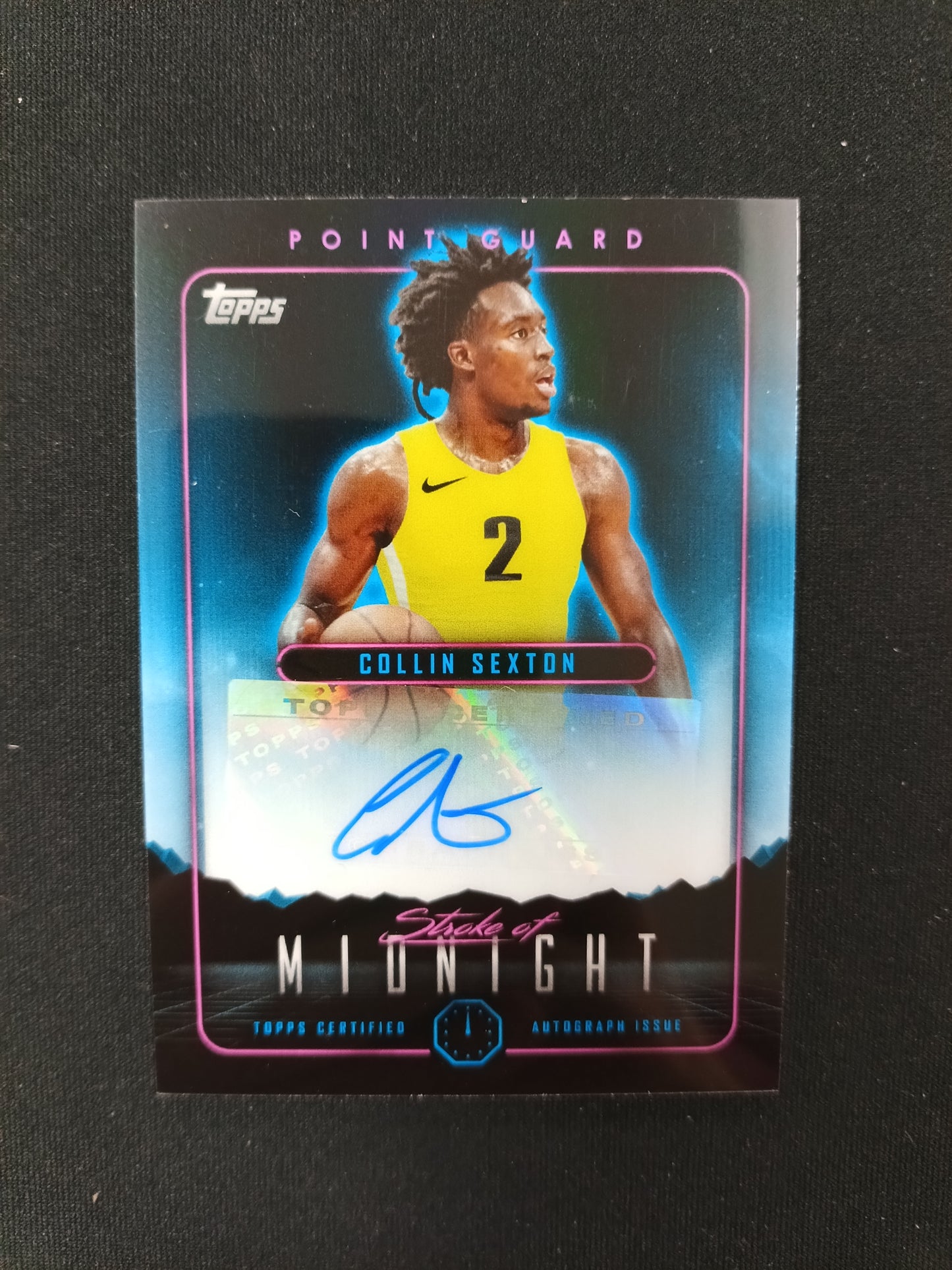 Collin Sexton #SMA-CS Stroke of Midnight [Auto]