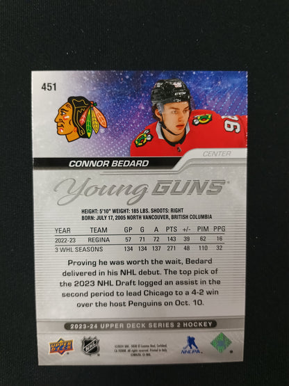 Connor Bedard #451 Young Guns