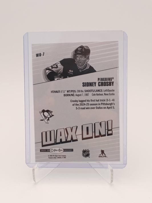 Sidney Crosby #WO-7 Wax On!