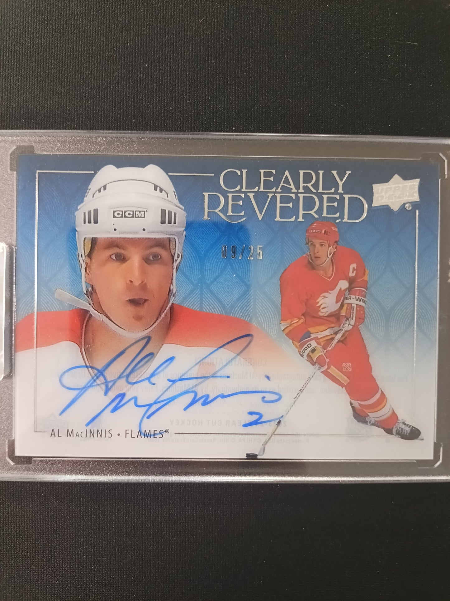 09/25 | Al MacInnis #CR-AM Clearly Revered Auto