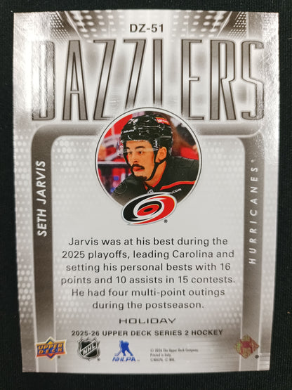 Seth Jarvis #DZ-51 Dazzlers [Holiday Purple]